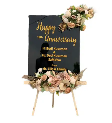 Papan Bunga Akrilik Mireng